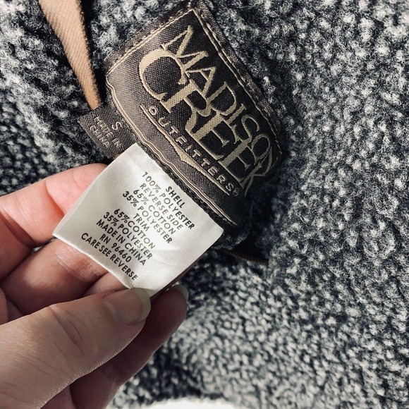 Madison Creek Outfitters Teton Reversible Waxed Twill Vest Mens Size Small $175 - Picture 11 of 13